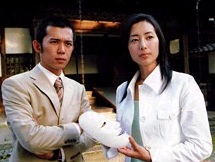 木村多江さんと凶笑面のツーショット